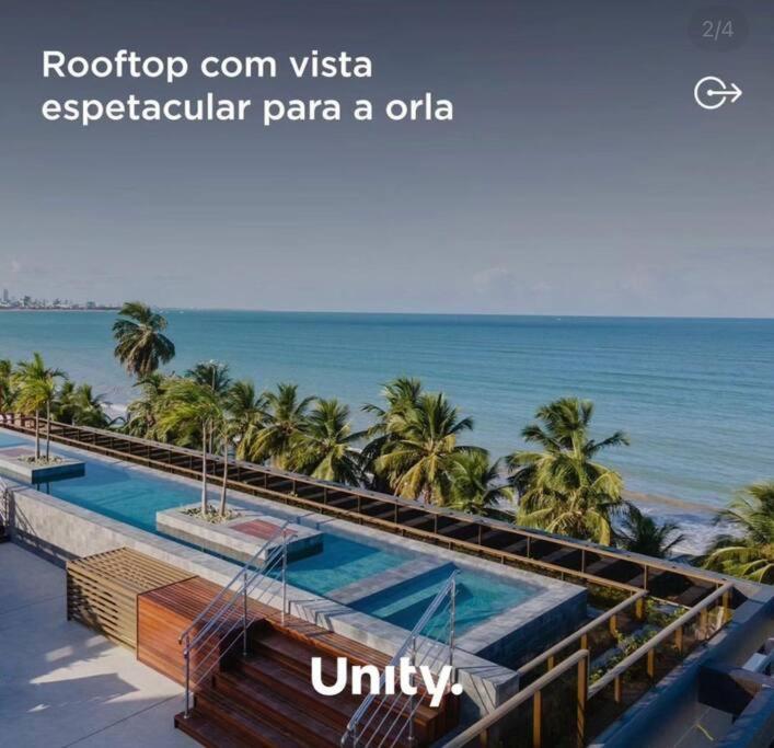 Ferienwohnung Unity #424 - Flat Luxo Na Praia Do Cabo Branco Penha  Exterior foto